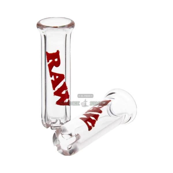 RAW x Proper Doinks glass tip in El Paso, reusable handmade borosilicate filter tip shown front-on, same-day pickup