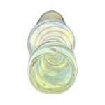 Clear Swirly Blue Glass Chillum One-Hitter in El Paso thumbnail