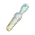 Clear Swirly Blue Glass Chillum One-Hitter in El Paso thumbnail