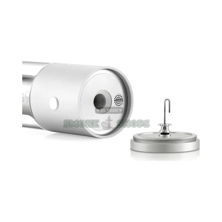 Cloudious 9 Hydrology9 dry herb vaporizer in El Paso store, single-button controls and Micro USB side charging port shown
