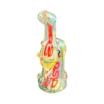 Clover 3D Grip Glass Hammer Bubbler in El Paso, Color-Changing thumbnail