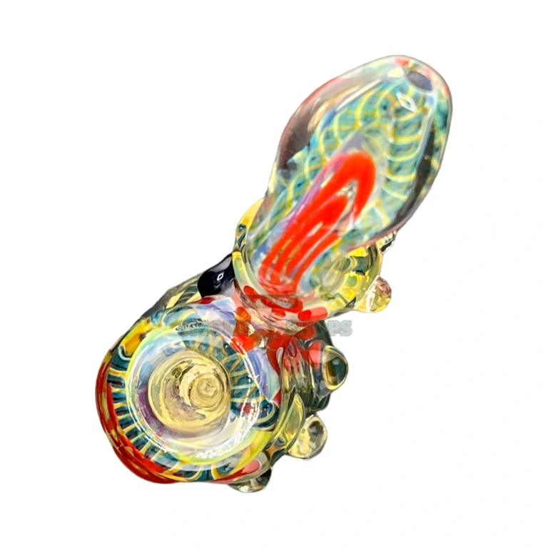 Clover 3D Grip glass bubbler mouthpiece and chamber in El Paso, worked glass, color-changing, in-store pickup