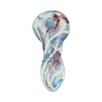 Clover CCWPF108 Gold Fumed Ribboned Glass Spoon Pipe in El Paso thumbnail