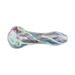 Clover CCWPF108 Gold Fumed Ribboned Glass Spoon Pipe in El Paso thumbnail