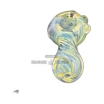 Clover CCWPF118 3 Dot Swirl Glass Spoon Pipe in El Paso thumbnail