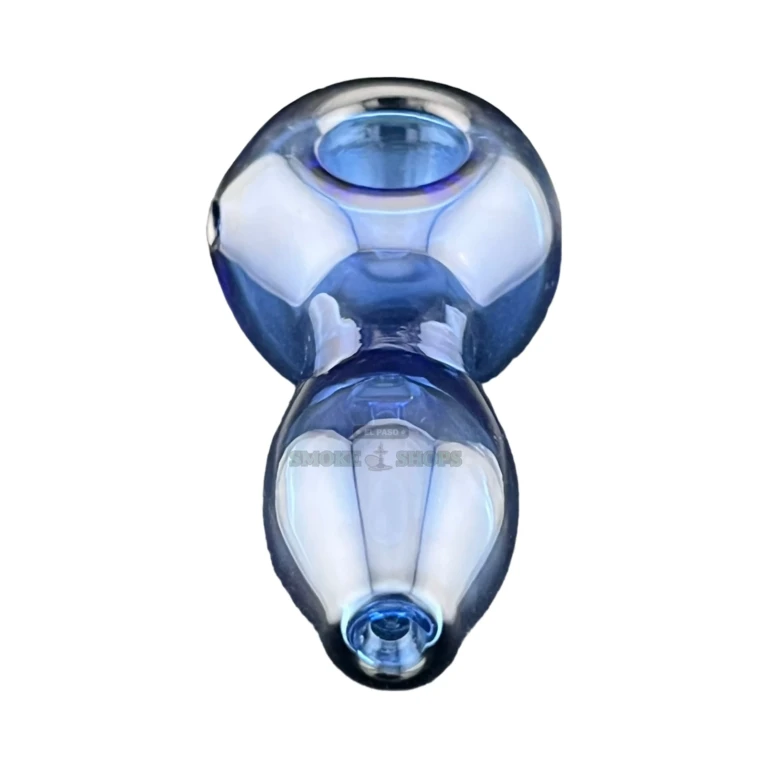 Blue Clover CCWPF315 glass spoon hand pipe in El Paso, fumed finish and 3mm carb hole, in stock today