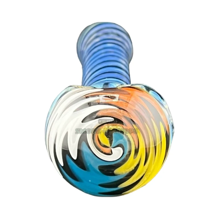 Clover CCWPF334 spoon pipe bowl close-up in El Paso, medium bowl and left-side carb for tobacco use, pick up today