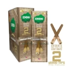 Endo 2 Hemp Wrap Cones in El Paso, Pre-Rolled Wood Tips thumbnail