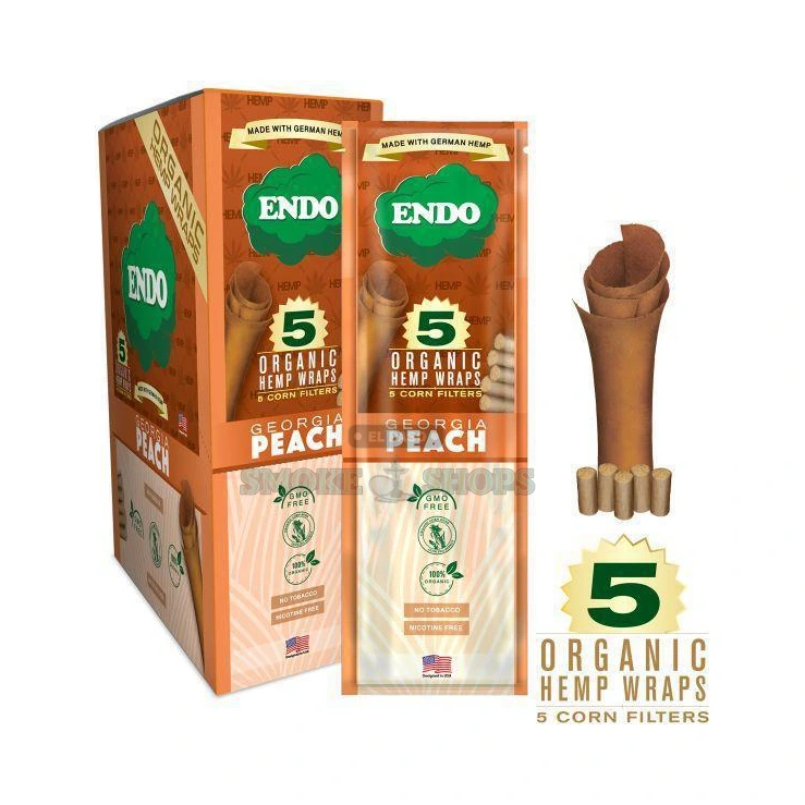 Hemp Wrap Endo Georgia Peach at El Paso Smoke Shop, in stock in El Paso for same-day pickup