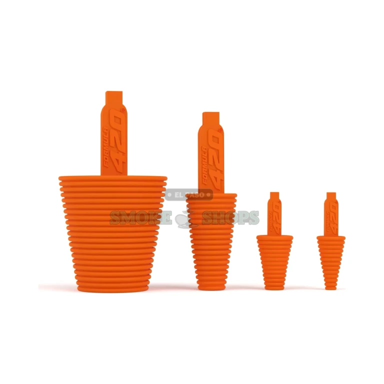 420 Formula reusable silicone plugs in El Paso, seal joints and mouthpiece so cleaning solution stays inside the piece