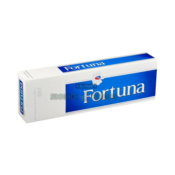 Fortuna cigarettes hard box in El Paso, Spanish heritage brand in Kings and 100s, 20-count at El Paso Smoke Shops