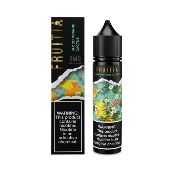 Fruitia Blood Orange Cactus Cooler Freebase E-Juice 60mL 3mg at El Paso Smoke Shop, in stock in El Paso for same-day pickup