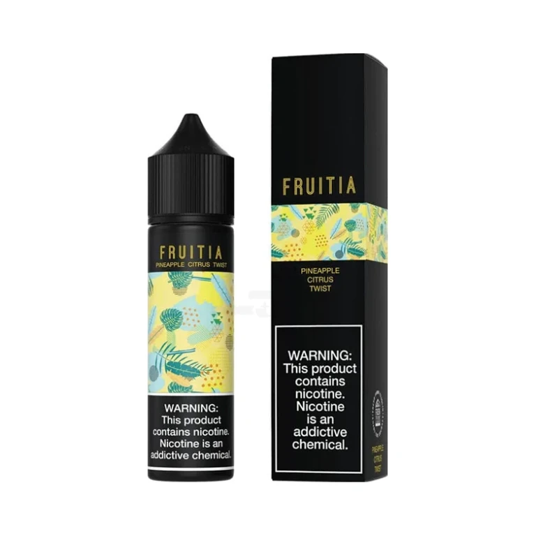 Fruitia Pineapple Citrus Twist Freebase E-Juice 60mL 6mg at El Paso Smoke Shop, in stock in El Paso for same-day pickup