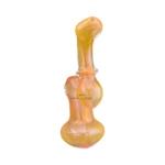 Fumed Glass Hammer Bubbler in El Paso, Color-Changing Pink thumbnail