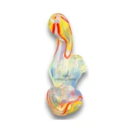 Fumed Rasta Hammer Bubbler, Glass Water Pipe in El Paso thumbnail