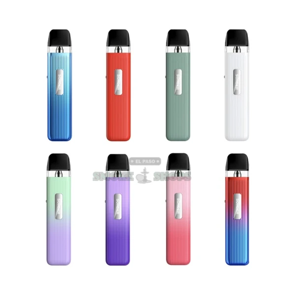 GeekVape Sonder Q pod vape device in El Paso, refillable 20W pod system with 2mL top-fill Q cartridge and USB-C
