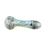 Blue and White Striped Glass Spoon Pipe in El Paso thumbnail