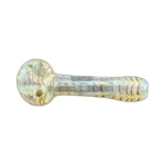 Color-Changing Red and Brown Line Glass Spoon Pipe in El Paso thumbnail