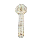 Color-Changing Red and Brown Line Glass Spoon Pipe in El Paso thumbnail