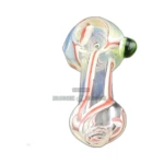 Color Line Clear Glass Spoon Pipe in El Paso thumbnail