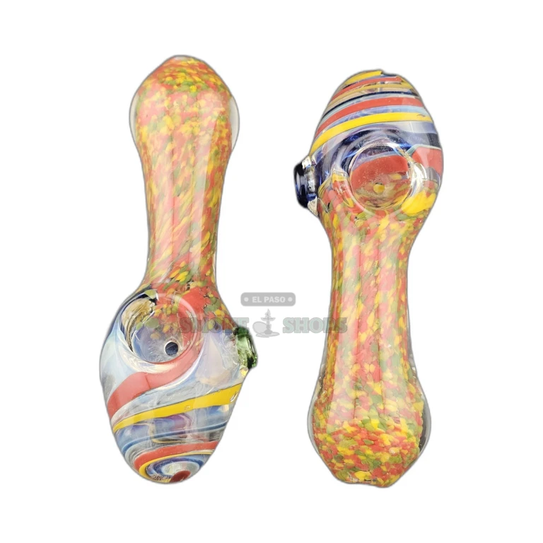 Conehead glass spoon pipe bowl close-up in El Paso, 20mm bowl and 4mm glass wall, stands upright on its own