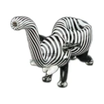 Elephant Candy Black & White Glass Spoon Pipe in El Paso thumbnail