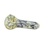 Fumed White Dotted Glass Spoon Pipe in El Paso thumbnail
