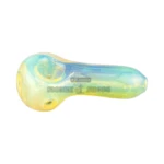 Gold Fumed Swirl Glass Spoon Pipe in El Paso thumbnail