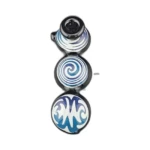 Grateful Trippy Wig Wag Glass Spoon Pipe in El Paso thumbnail