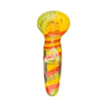 Jamaican Flag Red, Yellow & Green Glass Spoon Pipe in El Paso thumbnail