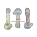 Middle Lines Glass Spoon Pipe in El Paso thumbnail