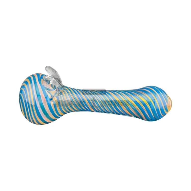 Midnight Twist glass spoon pipe in El Paso, medium 22mm bowl and rounded mouthpiece, same-day pickup