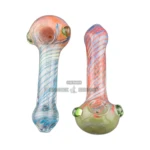 Netted Frit Glass Spoon Pipe in El Paso thumbnail