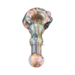 Pink Line Work Glass Spoon Pipe in El Paso thumbnail