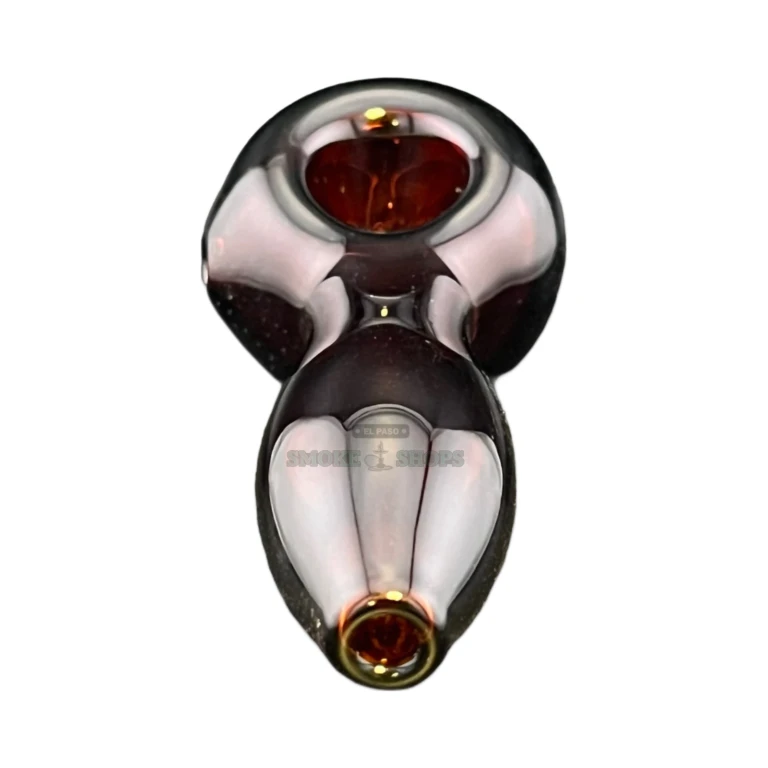 Glass spoon pipe bowl close-up in El Paso, 19mm medium bowl for tobacco use, borosilicate wall, pick up today