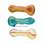Rasta Bone Glass Spoon Pipe in El Paso thumbnail