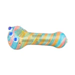 Three Eye Swirl Glass Spoon Pipe in El Paso thumbnail