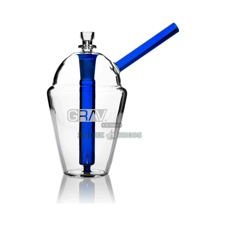 Slush Cup Bubbler GRAV Cobalt at El Paso Smoke Shop, in stock in El Paso for same-day pickup