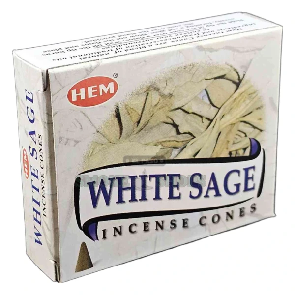 White Sage Cones HEM in stock at El Paso Smoke Shop, near me for same-day pickup