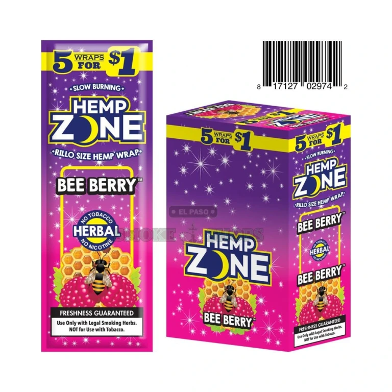 HempZone Bee Berry at El Paso Smoke Shop, in stock in El Paso for same-day pickup