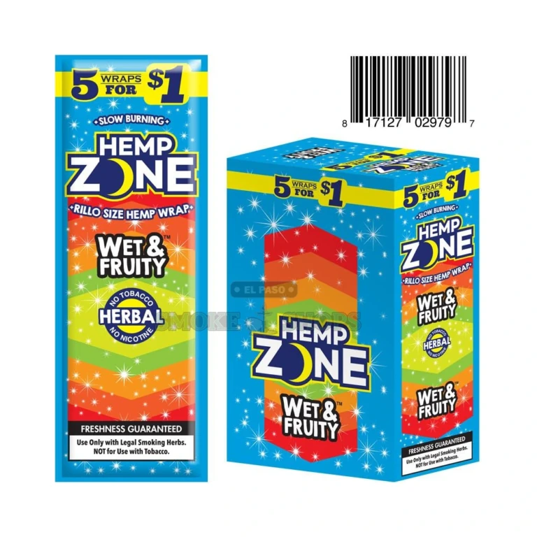 HempZone Wet & Fruity at El Paso Smoke Shop, in stock in El Paso for same-day pickup