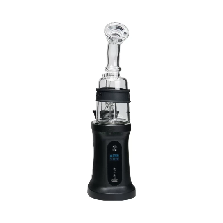 Ispire Daab electric dab rig with dual 18650 batteries and USB-C charging in El Paso, over an hour of runtime, 21 plus