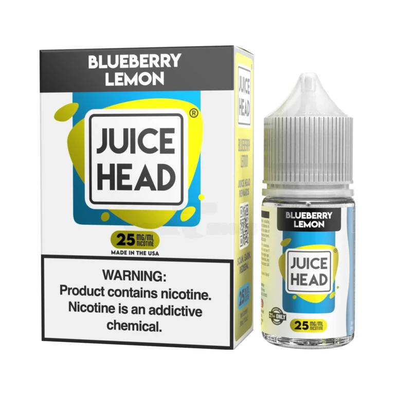 JuiceHead Juice Head Nicotine Salt E-Juice 30mL Blueberry Lemon 25mg at El Paso Smoke Shop, in stock in El Paso for same-day 