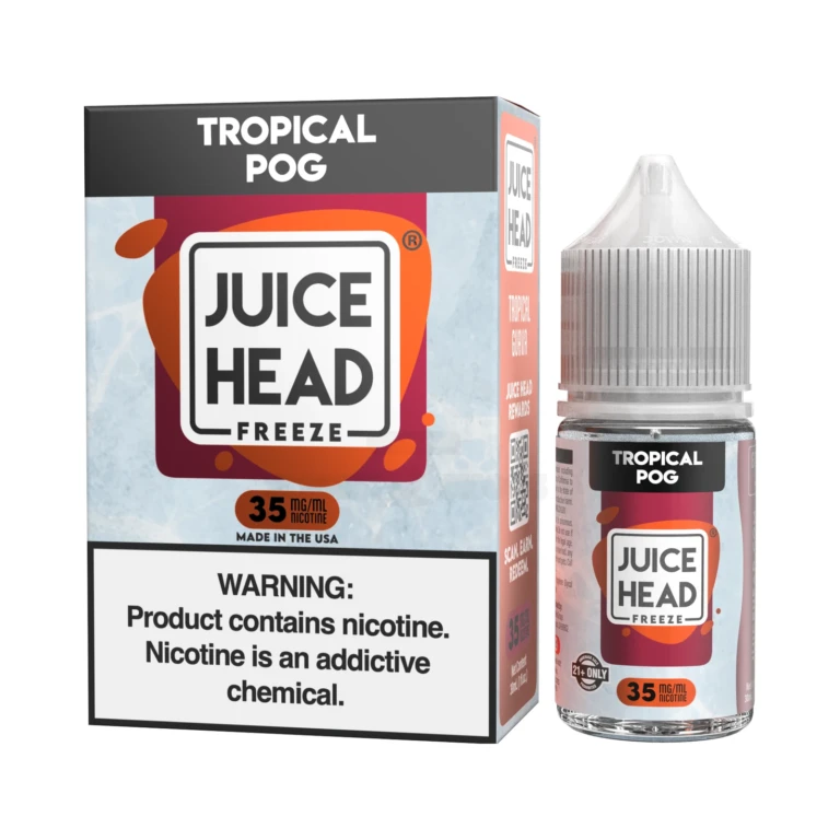 JuiceHead Juice Head Nicotine Salt E-Juice 30mL POG 35mg at El Paso Smoke Shop, in stock in El Paso for same-day pickup