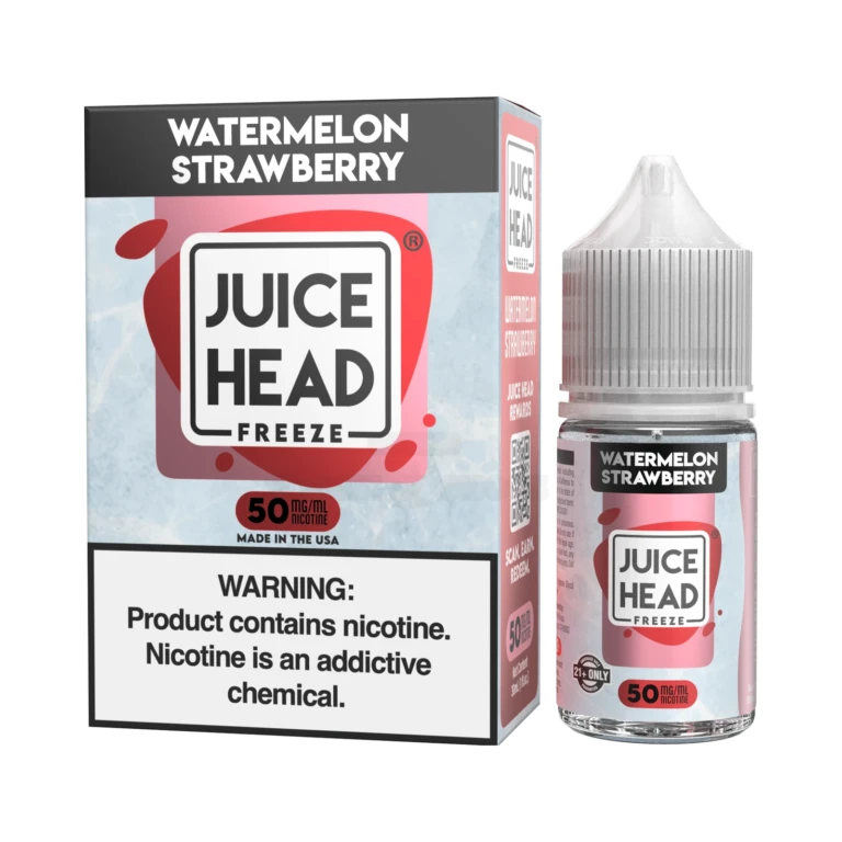 JuiceHead Juice Head Nicotine Salt E-Juice 30mL Wtrmln Strwbrry 50mg at El Paso Smoke Shop, in stock in El Paso for same-day 