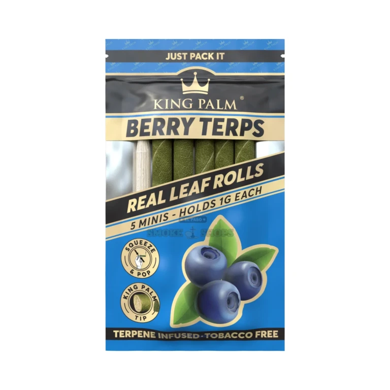 5 Packs King Palms Berry Terps Mini at El Paso Smoke Shop, in stock in El Paso for same-day pickup