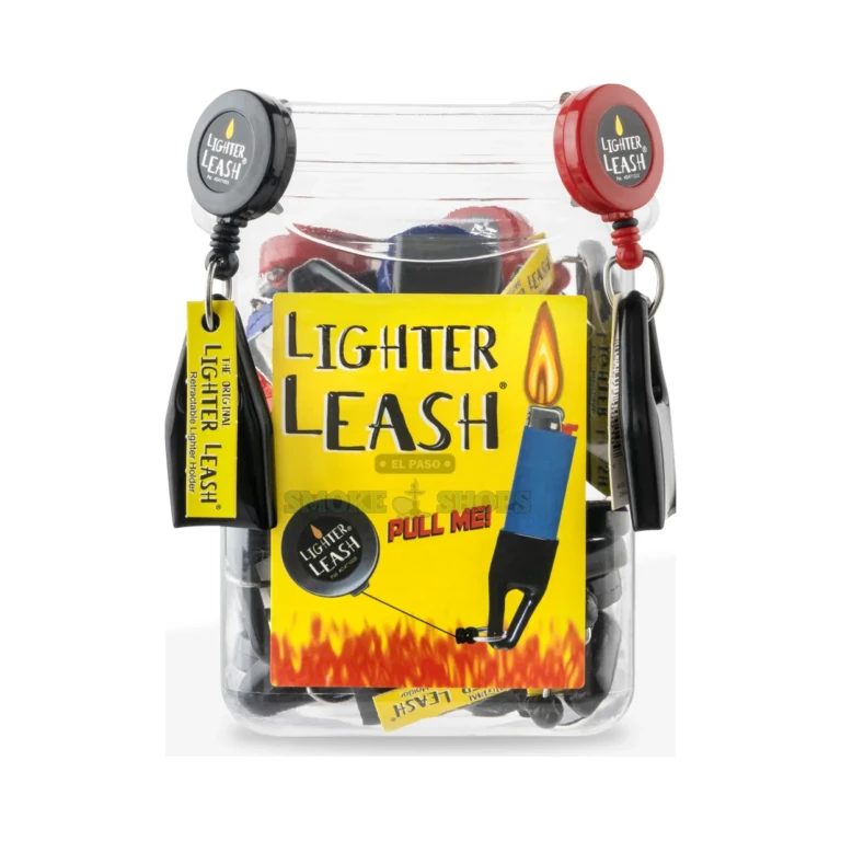 Original Lighter Leash lighter holder in El Paso, plastic frame in assorted colors with a durable retractable nylon cord
