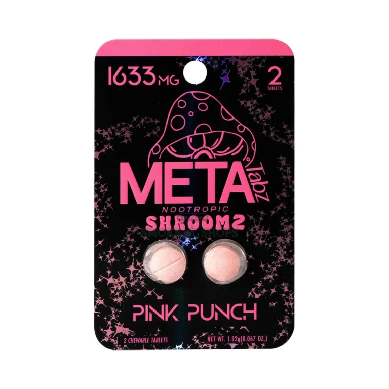 2ct 1633mg Nootropics Tablets Meta Tabz Pink Punch at El Paso Smoke Shop, in stock in El Paso for same-day pickup