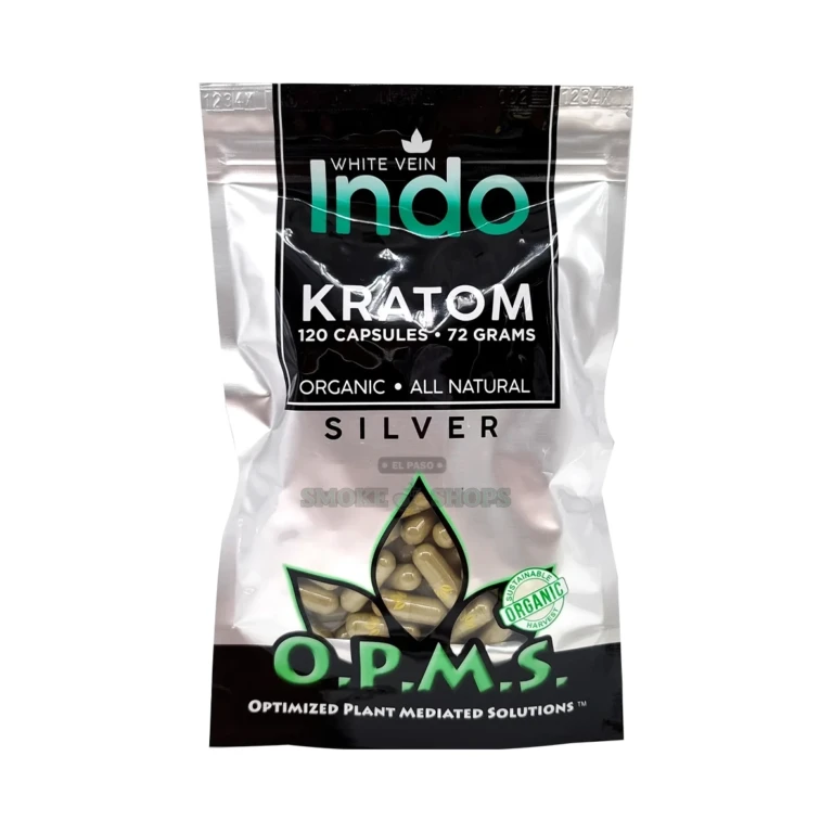 INDO Kratom OPMS 120 Capsules at El Paso Smoke Shop, in stock in El Paso for same-day pickup