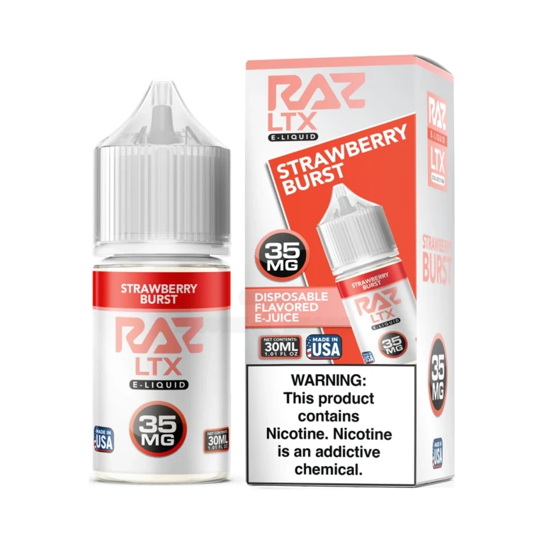 Raz Salt Nicotine Juice 30ml  Jewel Pod Strawberry Brst 35mg at El Paso Smoke Shop, in stock in El Paso for same-day pickup